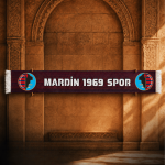 Mardin 1969 Spor Çizgili Taraftar Atkısı
